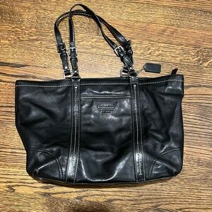 Coach Leather Tote